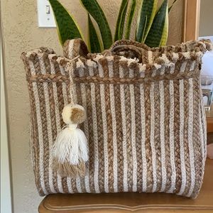 Beach tote bag